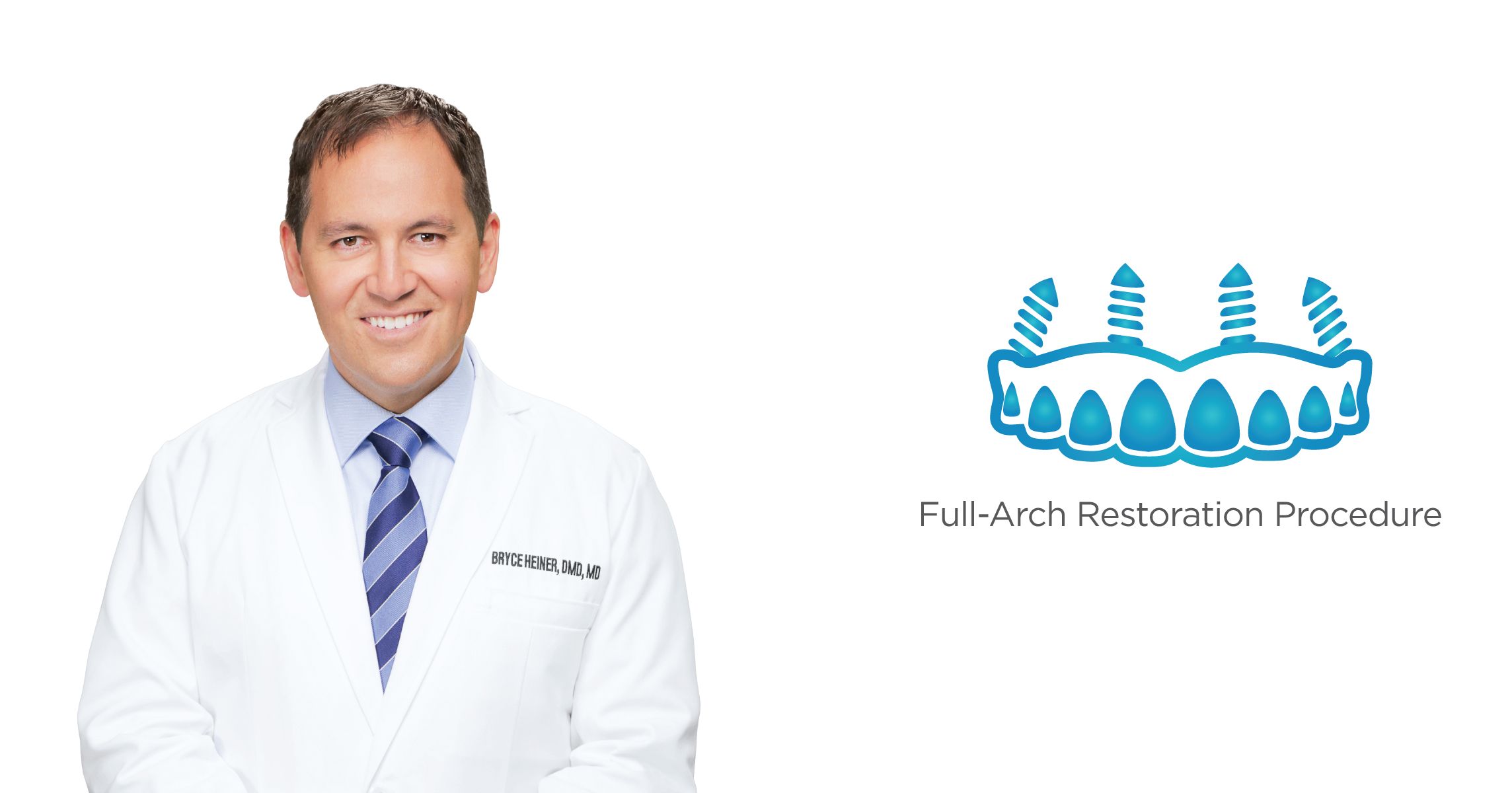What is the full-arch restoration procedure in Las Cruces, NM?